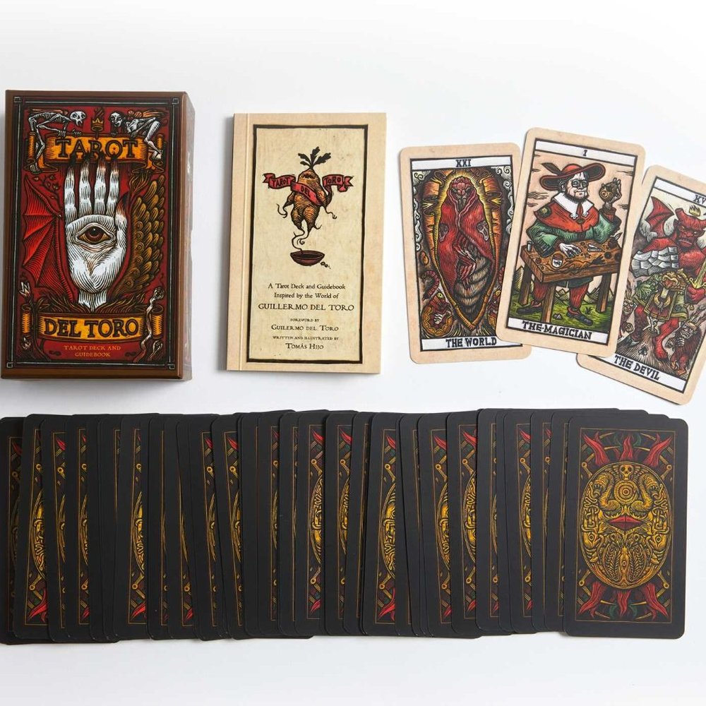 Tarot del Toro Deck and Guidebook Mystic Traditional 78 Card Artwork